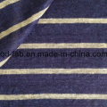 Yarn Dyed Stripe Knitted Linen Fabric (QF15-2048)